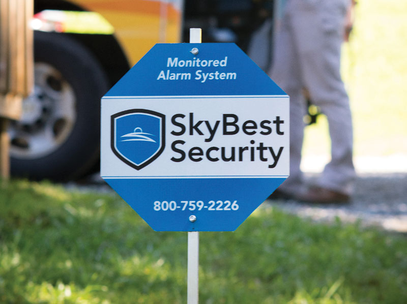 skybest security sign